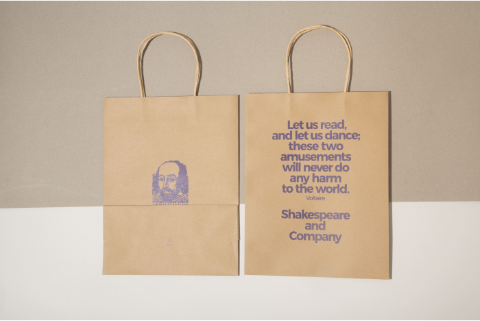 Sac papier pour librairie